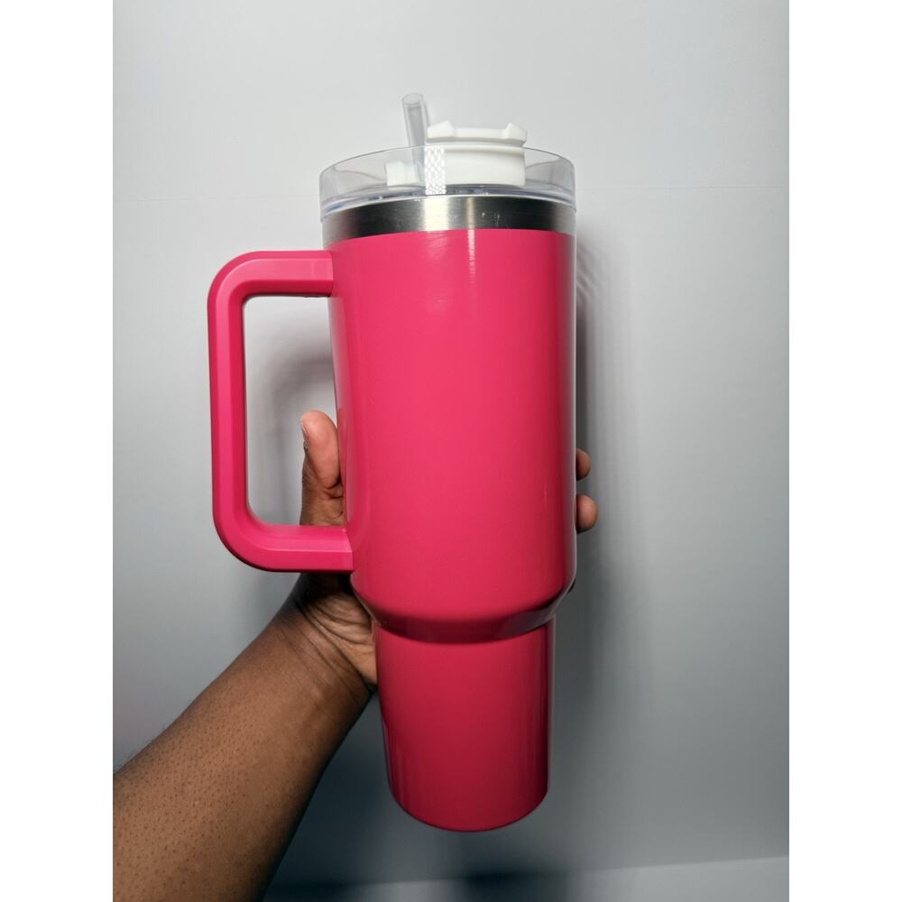 Stanley X Starbucks Philippines BERRY PINK 40oz OG Quencher Tumbler NEW HTF - Picture 4 of 8